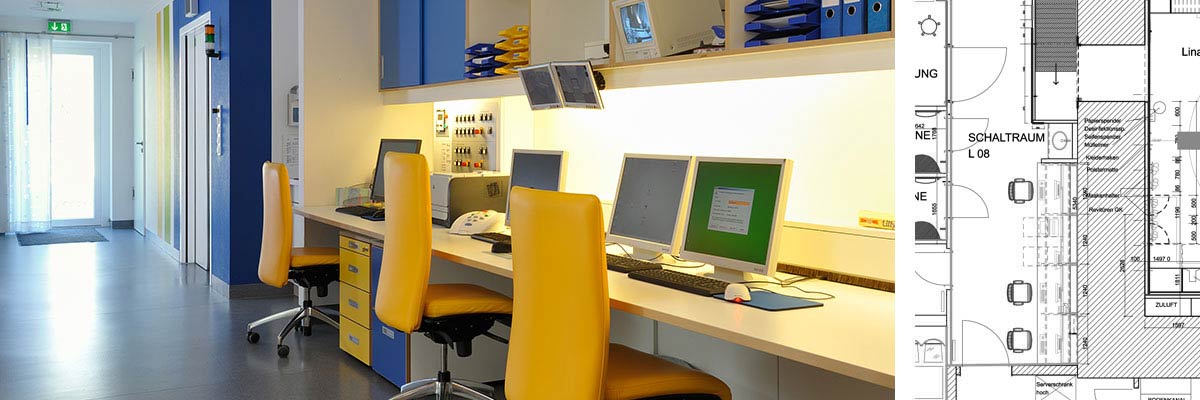 Innenarchitektur Strahlentherapie Minden-Schaumburg